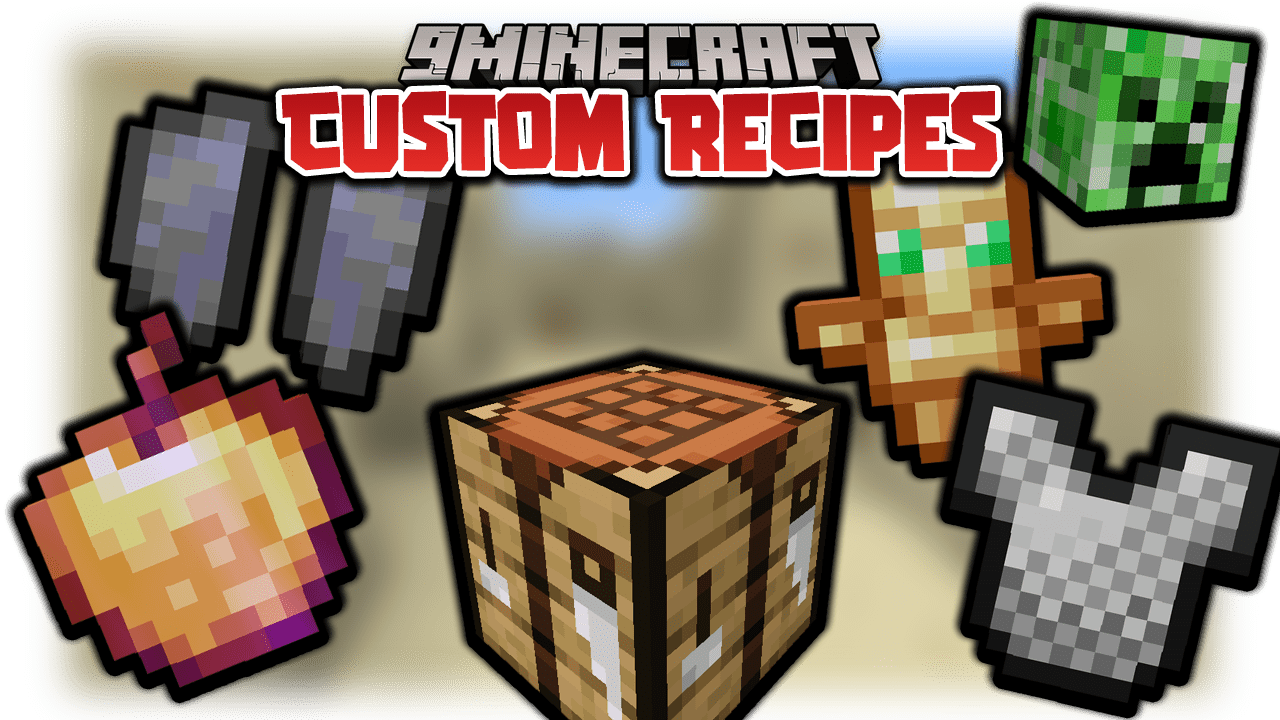 Custom Crafting Recipes Data Pack 1Minecraft