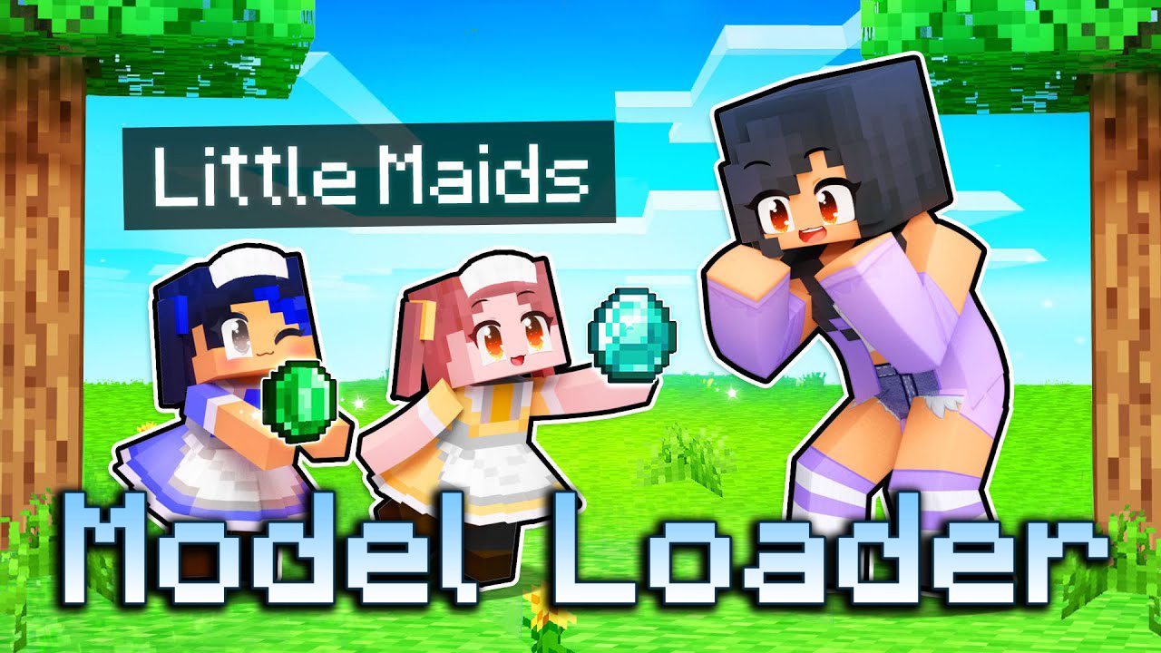 Little Maid Model Loader Mod 1Minecraft