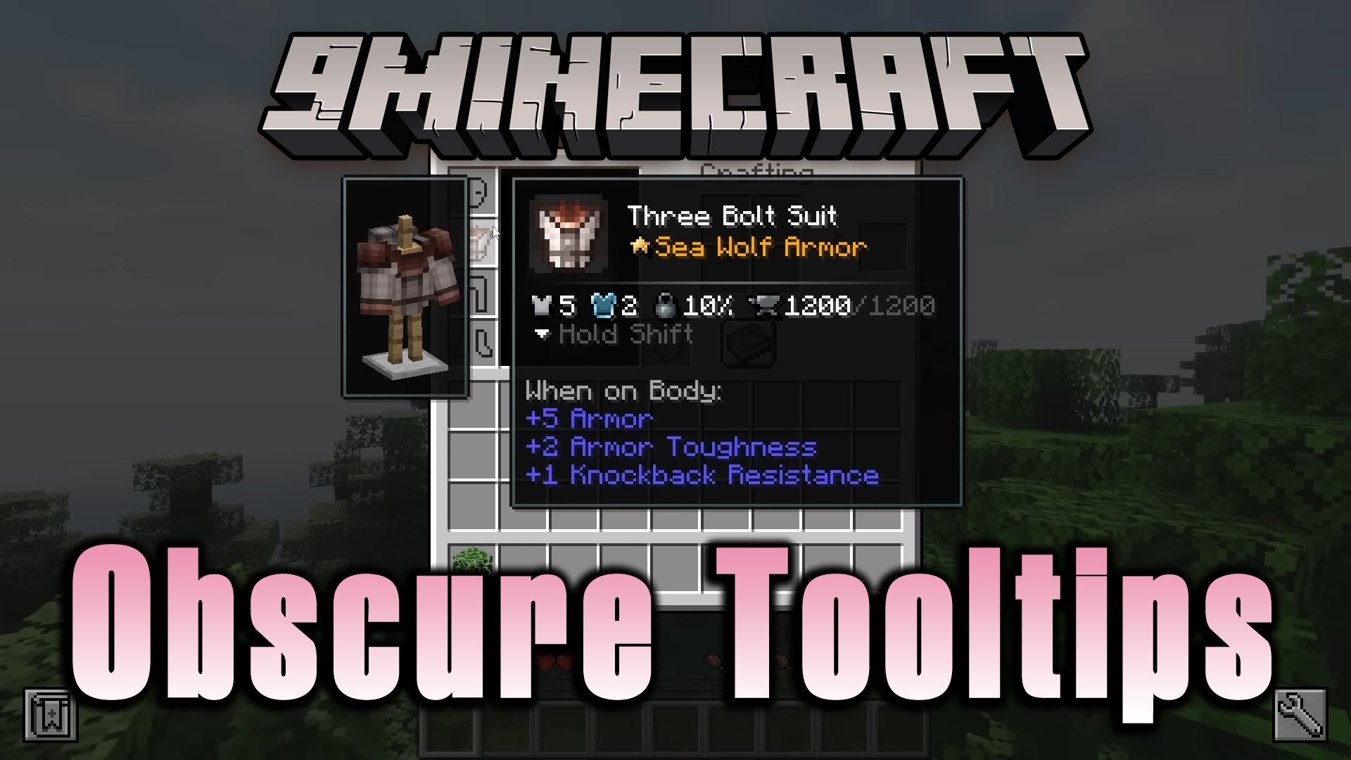 Obscure Tooltips Mod 1Minecraft