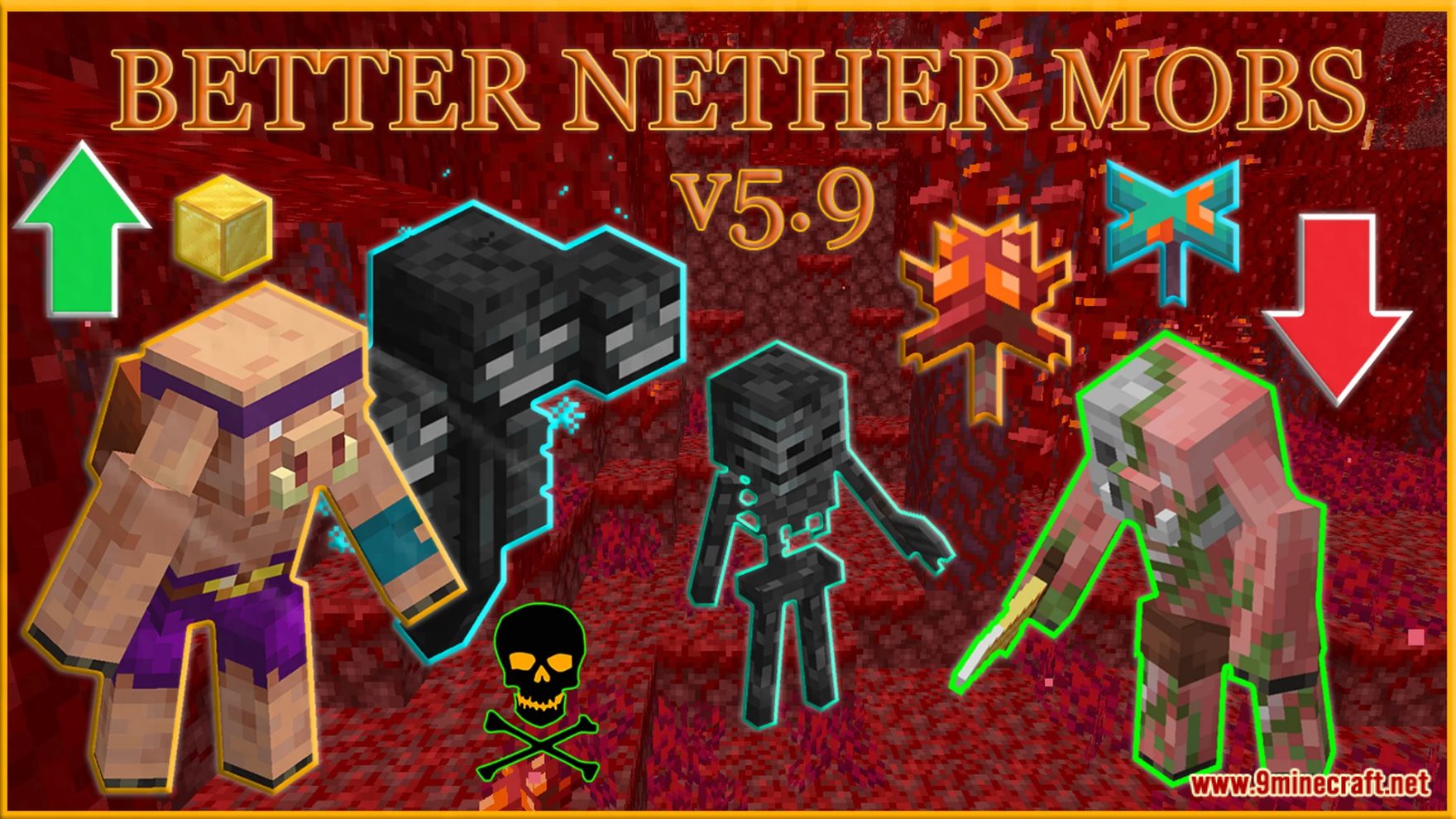 Buffed Nether Mobs Data Pack 1Minecraft