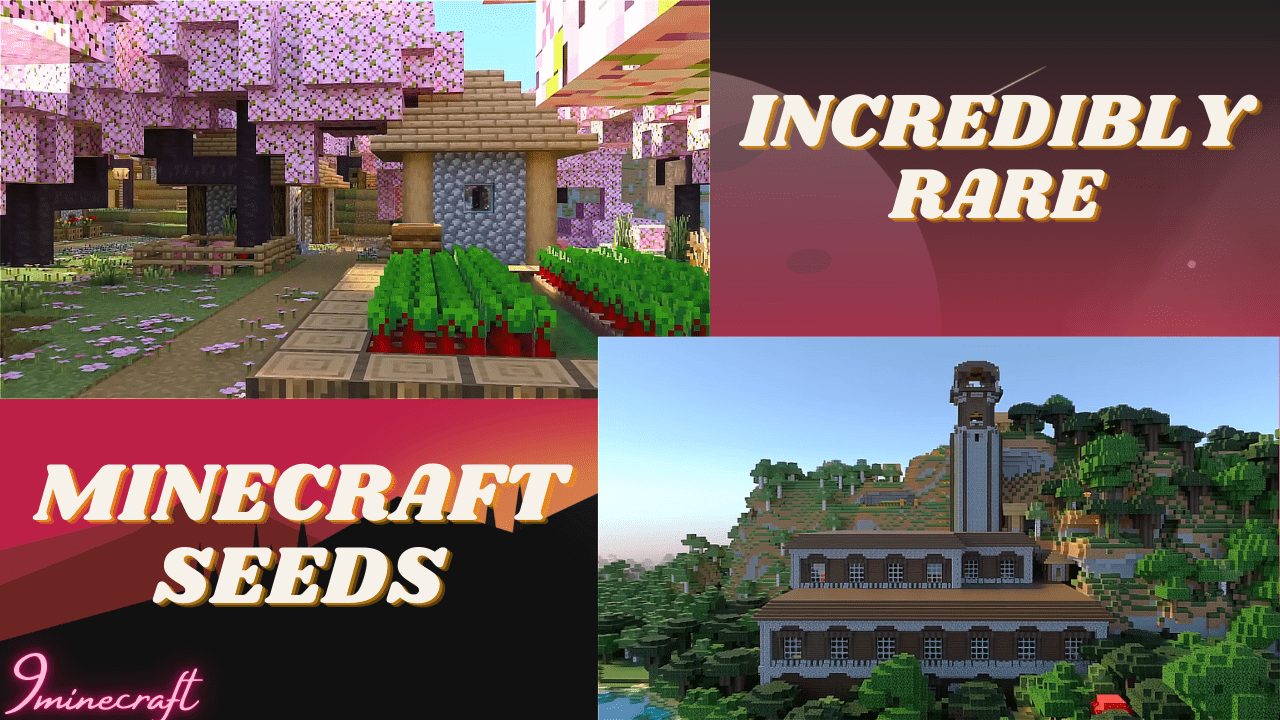 20 Incredibly Rare Minecraft Seeds Bedrock Java Edition 1Minecraft