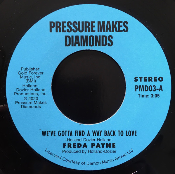 Freda Payne We've Gotta Find A Way Back To Love (Pressure Makes
