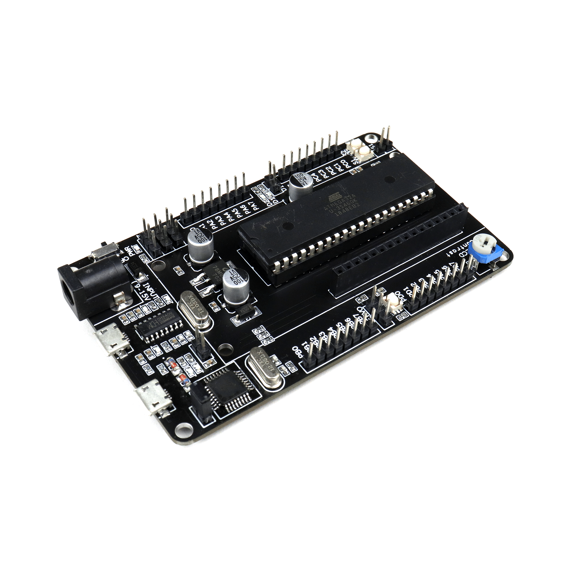 SmartElex Atmega32 AVR Development Board with Onboard Programmer
