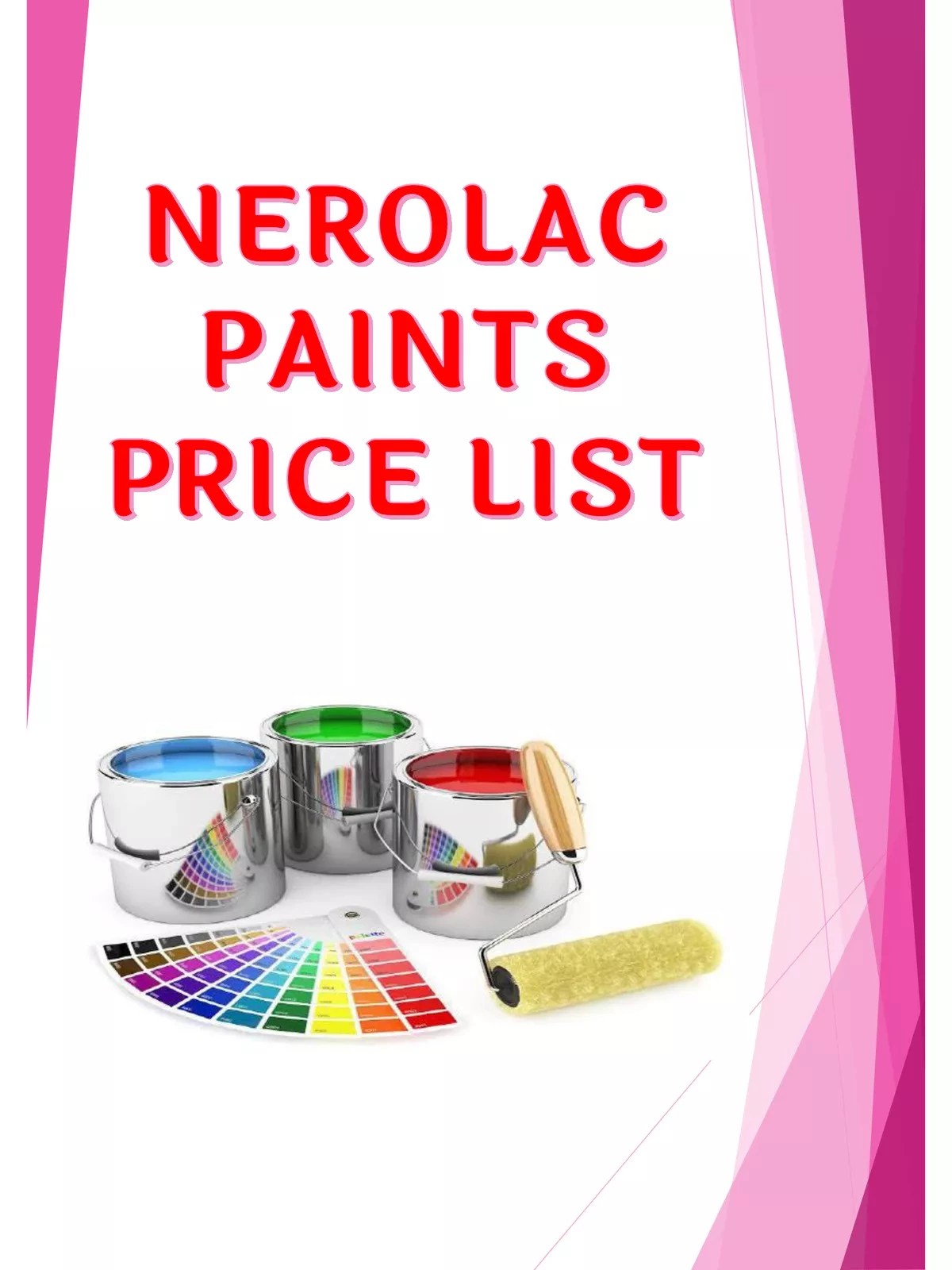 Nerolac Paints Price List 2024 1PDF