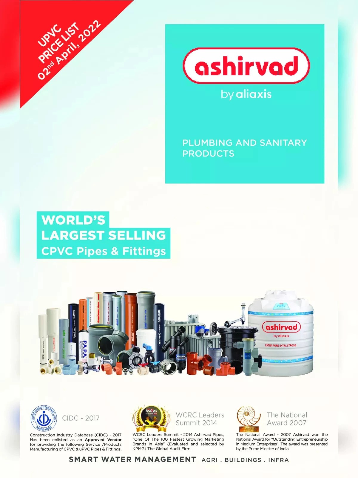 Ashirvad CPVC Pipe Price List 2024 1PDF