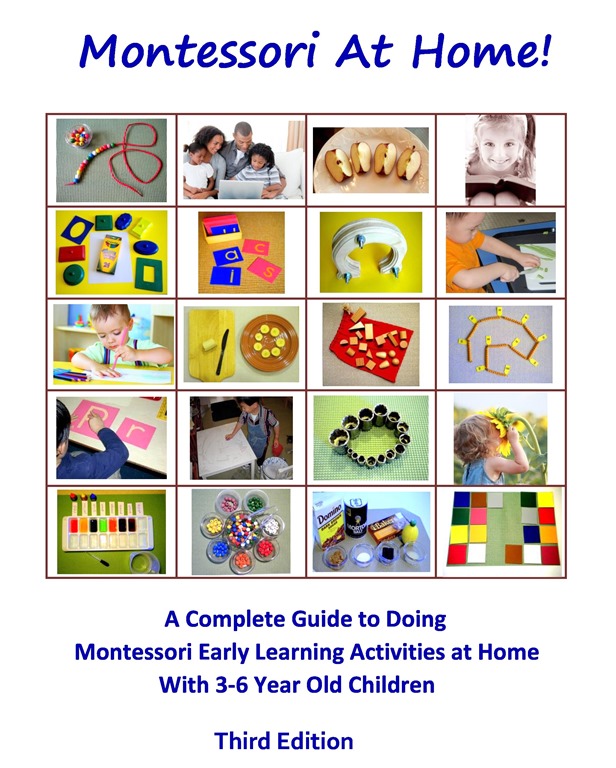 Montessori at Home! Giveaway & Discount 1+1+1=1