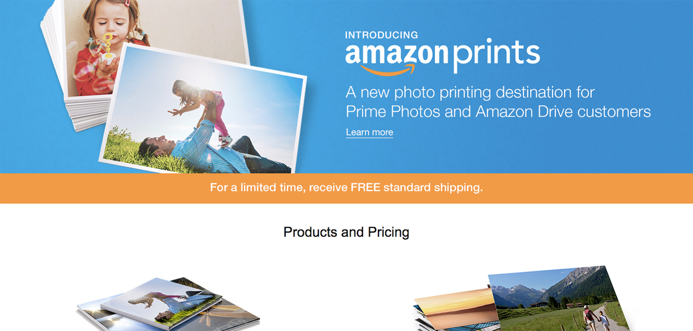 Amazon Launches Photo Printing Service, Cuts the Cord on Unlimited