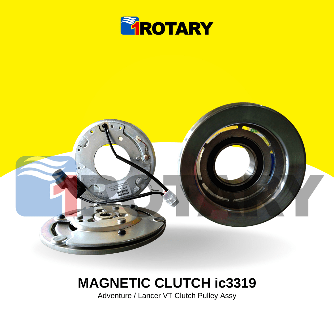 1Rotary Magnetic Clutch Adventure / Lancer VT Clutch Pulley Assy IC3319