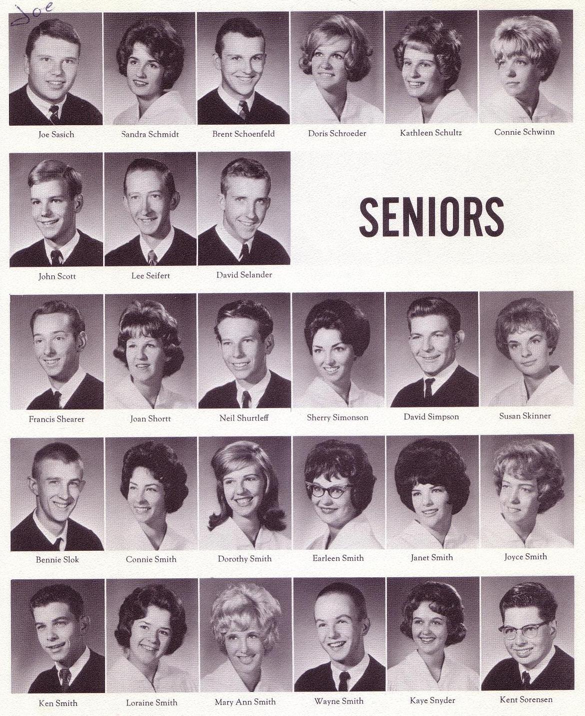 HOME Salt Lake South High School Class of 1964 Yearbook HOME