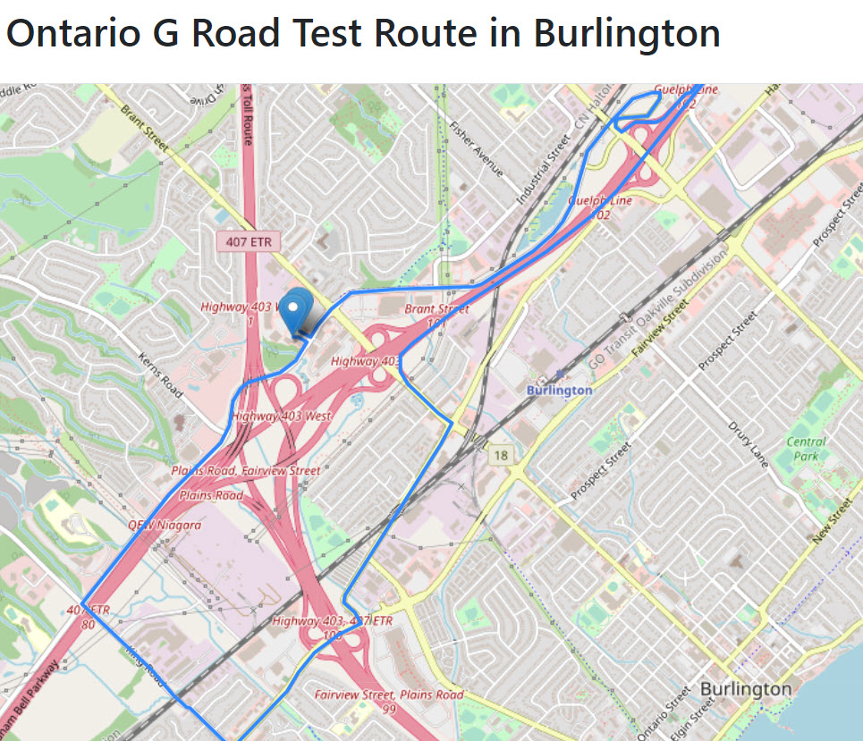 Burlington Drive Test center