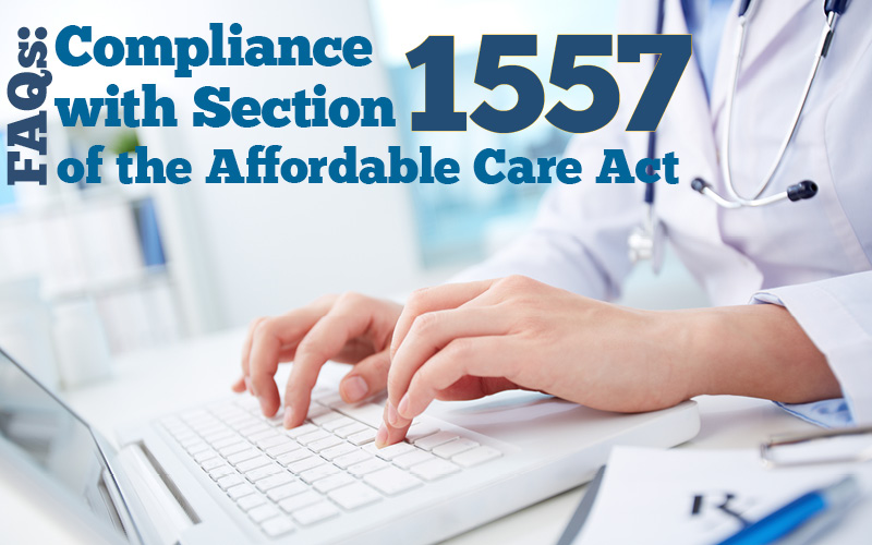 FAQs Compliance with Section 1557 of the Affordable Care Act First