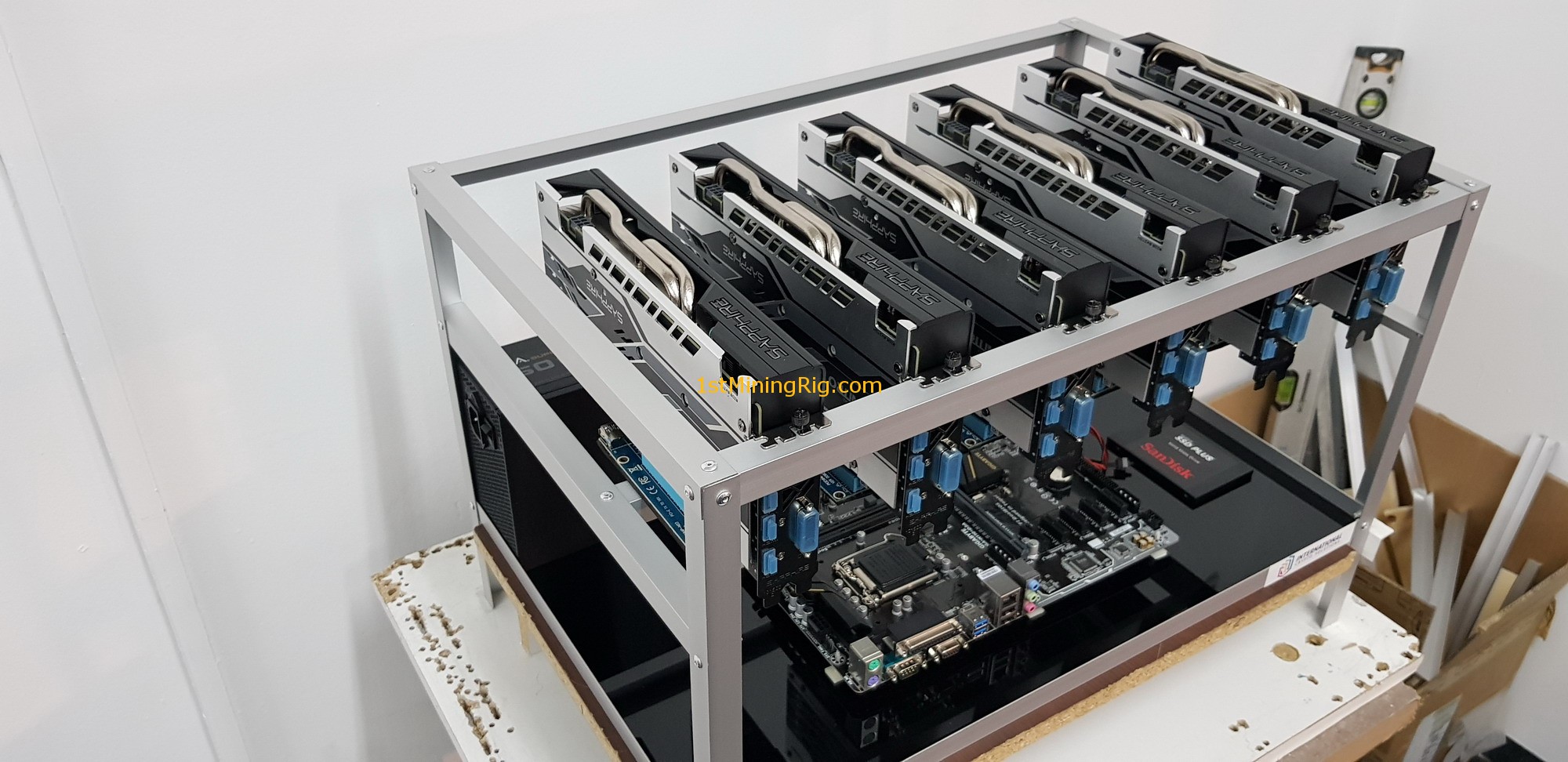 C!   an You But Bitcoins With Cash Ethereum Mining Rig Frames - 