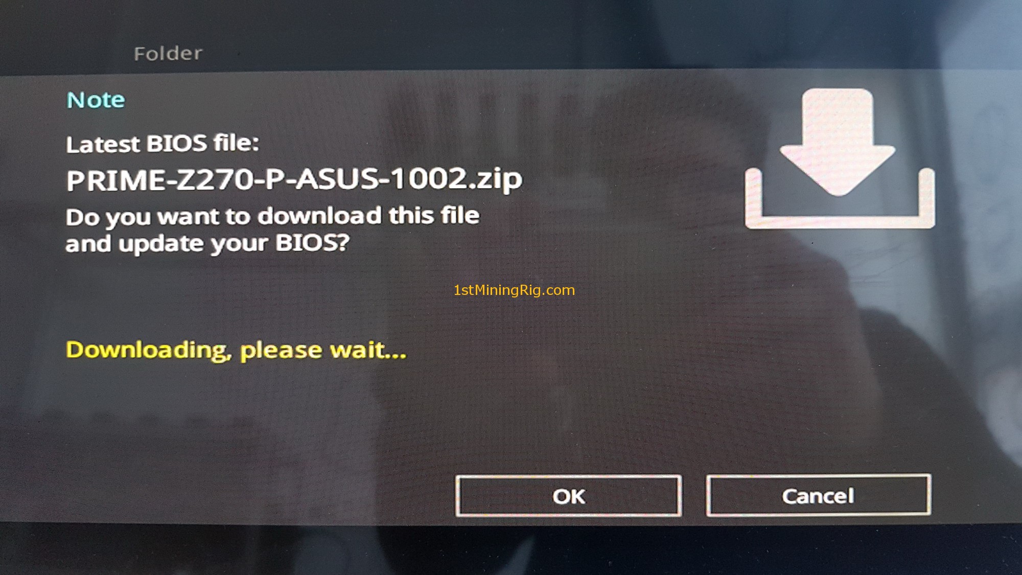 Bios Update
