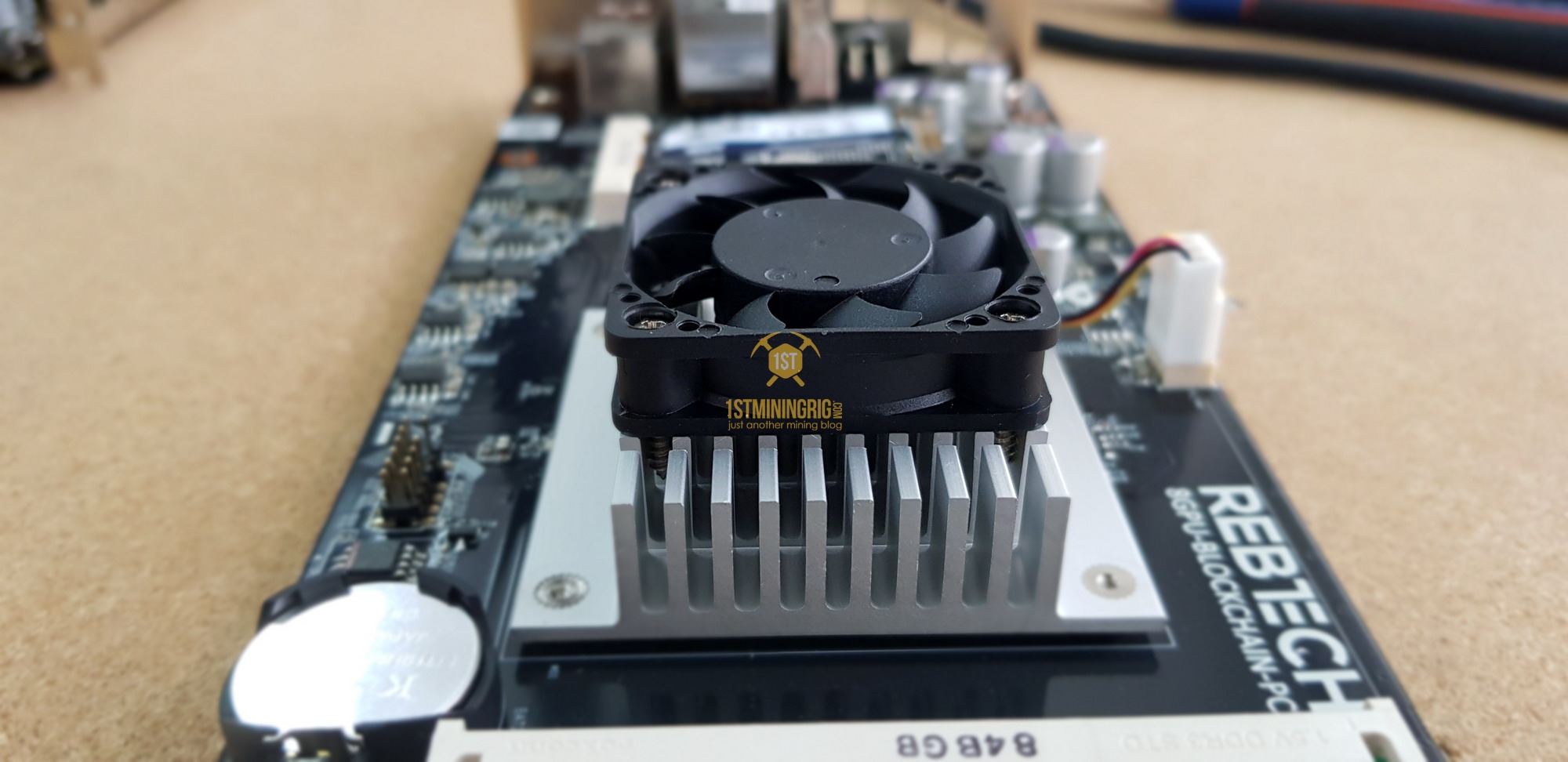New Rebtech GPU Mining Equipment Unboxing and Review 1st