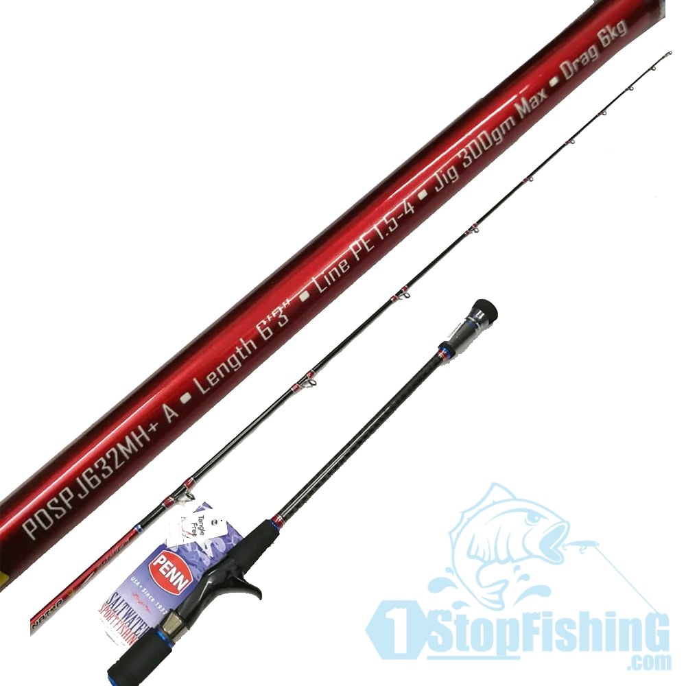 ROD,PENN DETONATOR SLOW PITCH JIGGING CASTING 1StopFishing