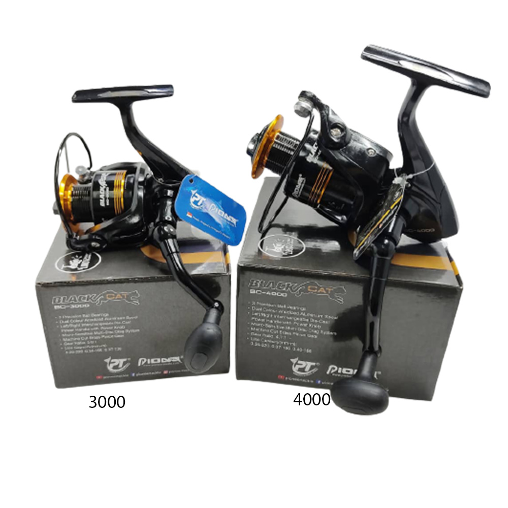 REEL, PIONEER BLACK CAT (DC) SPINNING 1StopFishing