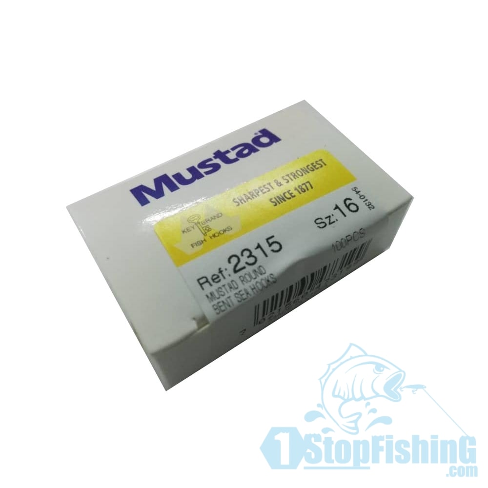 MUSTAD FISHING HOOK (2315) PER BOX 1StopFishing
