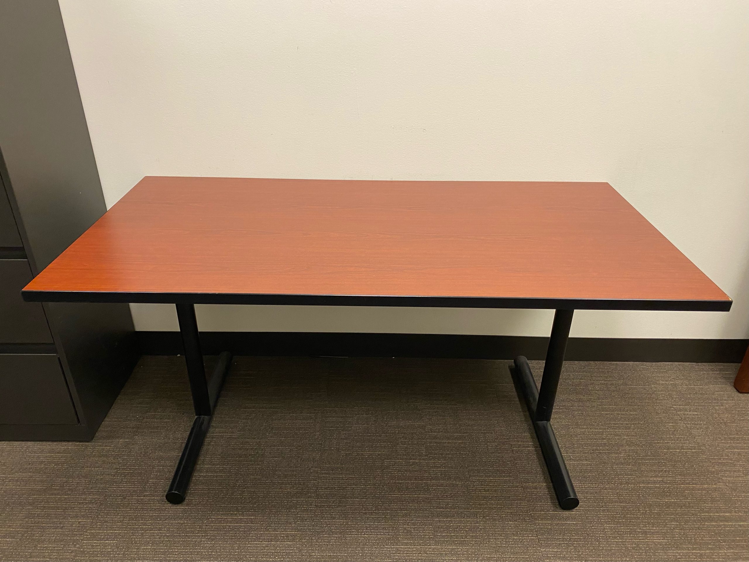 5' Rectangle Table, Dark Wood Tone 1Stop Office Furniture