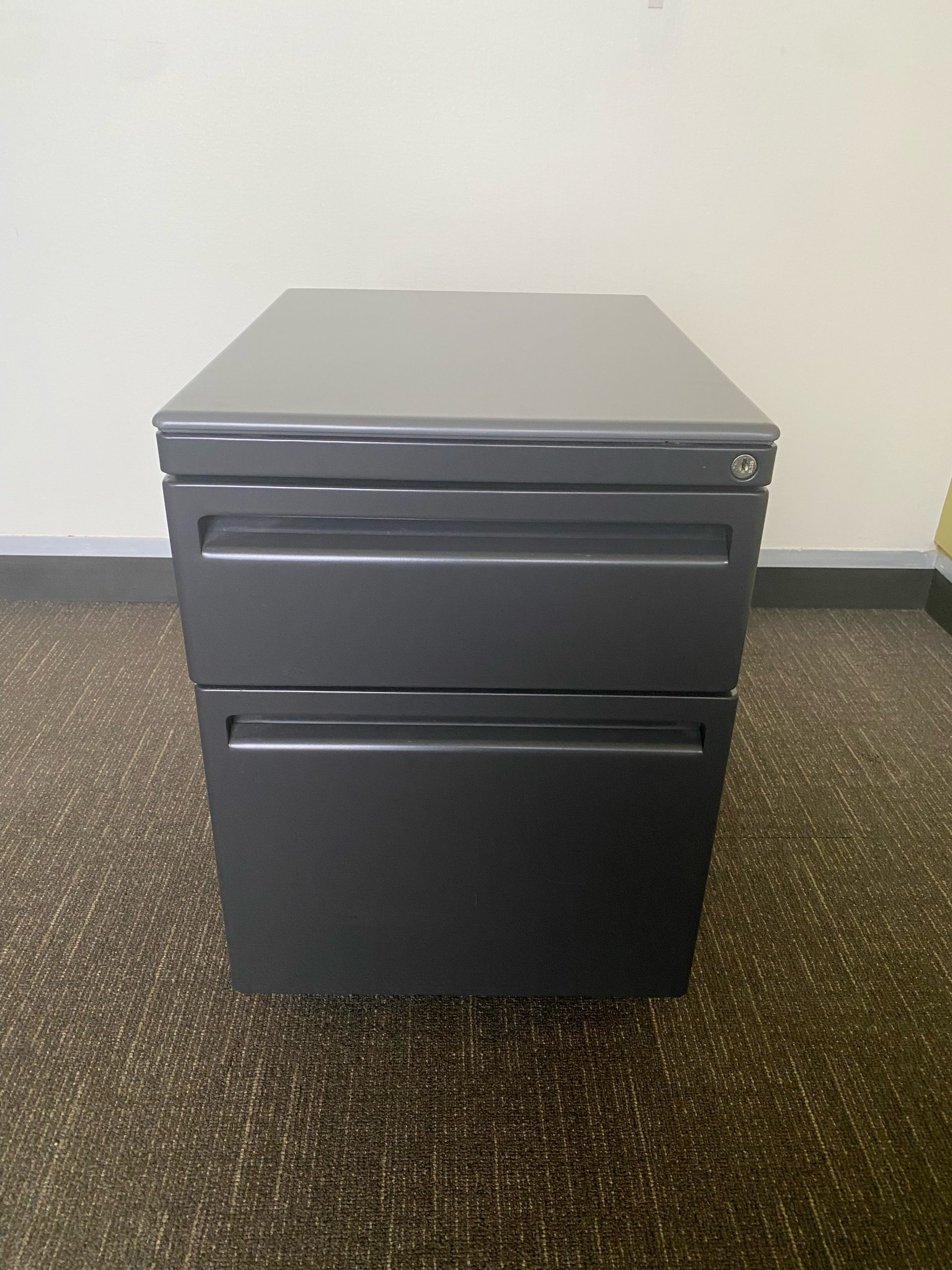 Haworth Box File Pedestals, Dark Finish 1Stop Office Furniture