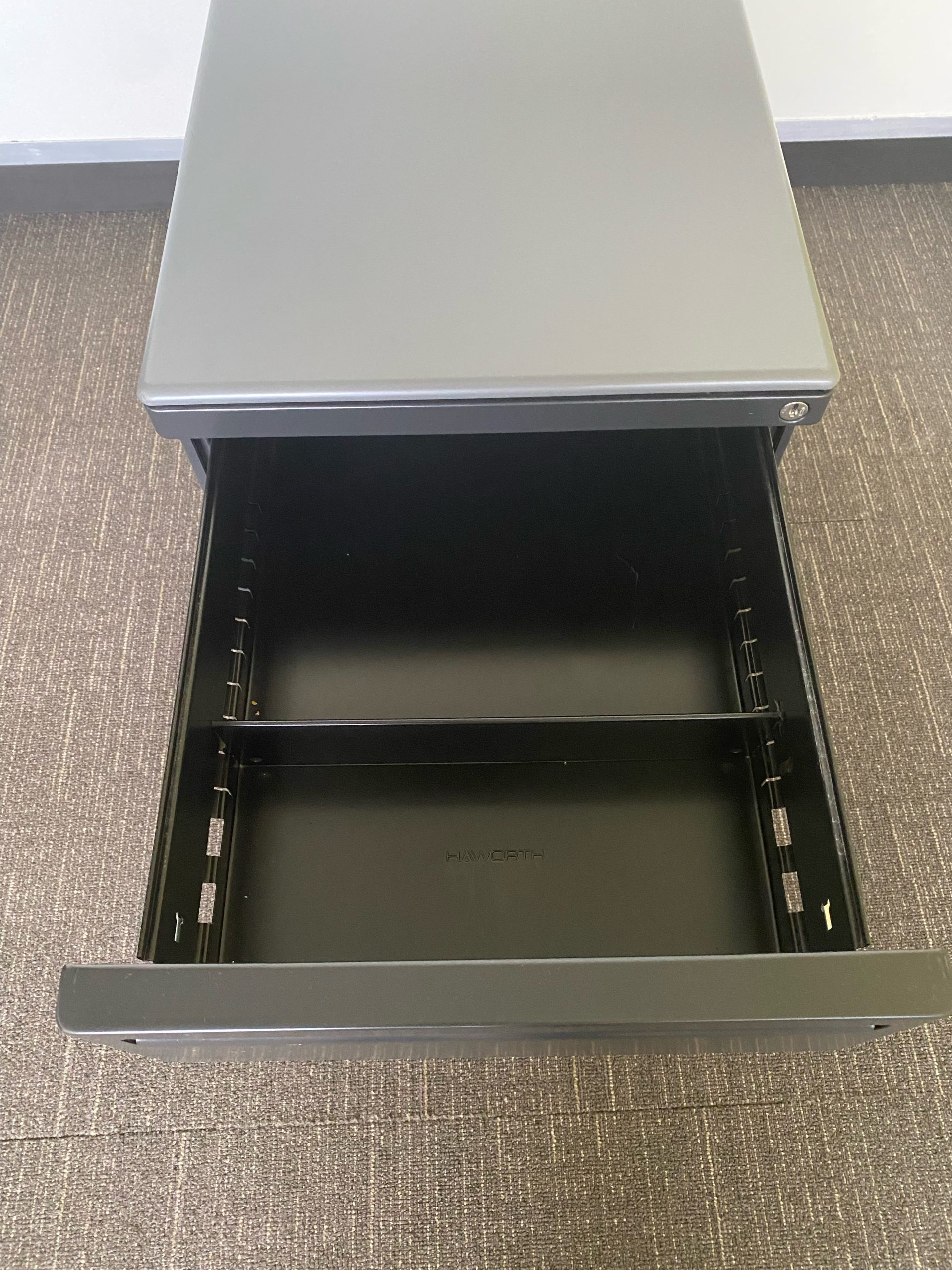 Haworth Box File Pedestals, Dark Finish 1Stop Office Furniture