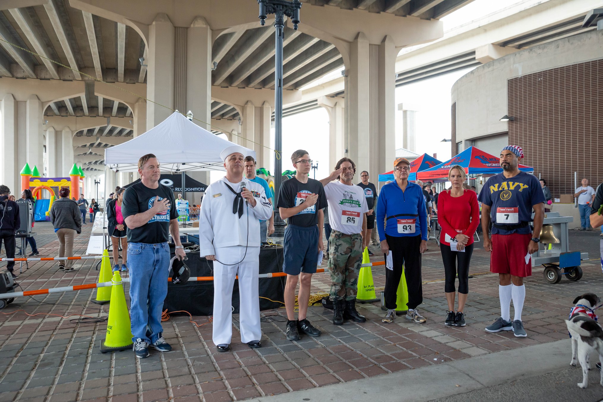 Salute to Veterans Run 1st Place Sports