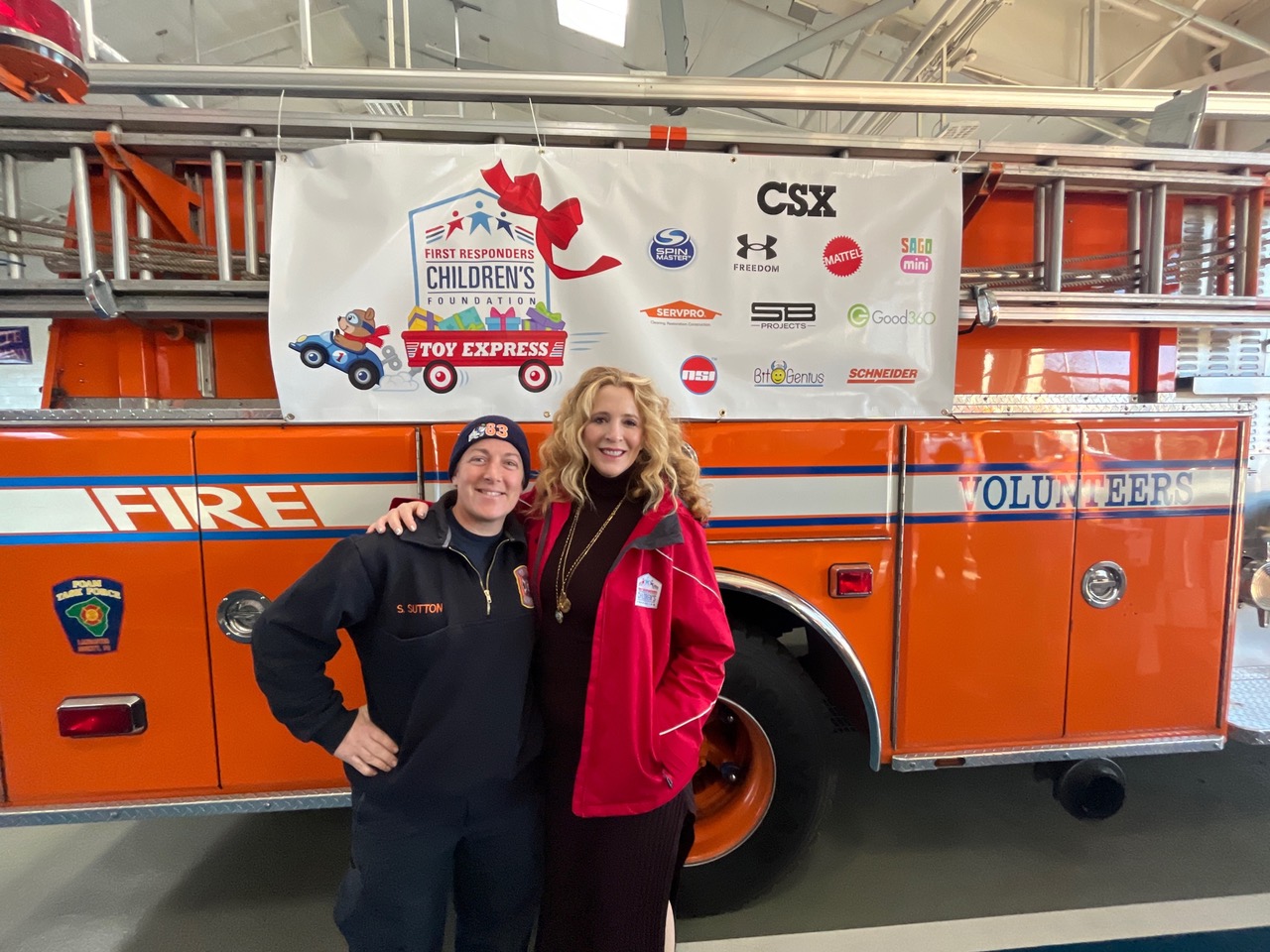 Toy Express First Responders Children's Foundation Support