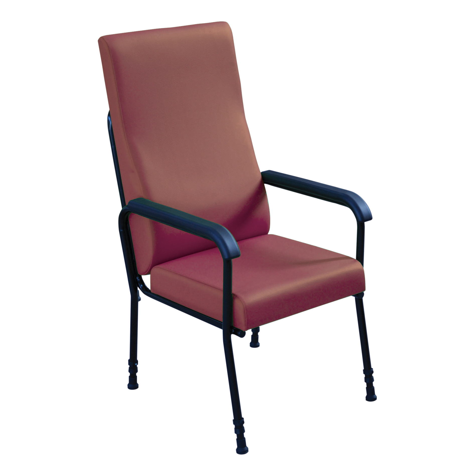 High Back Chair Height Adjustable 1st Step Mobility