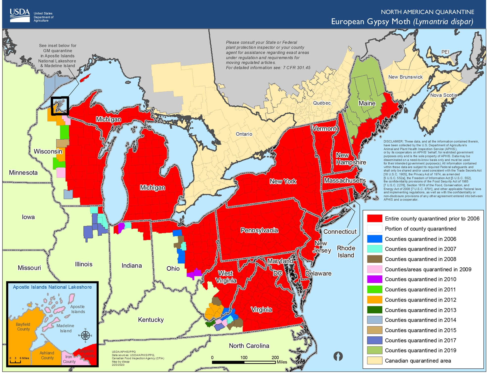 Check for Gypsy Moths 1st Step Movers
