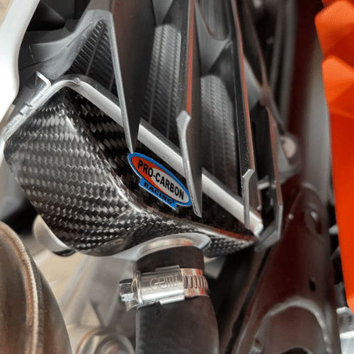ProCarbon Radiator Protector 1st Track Motorsports
