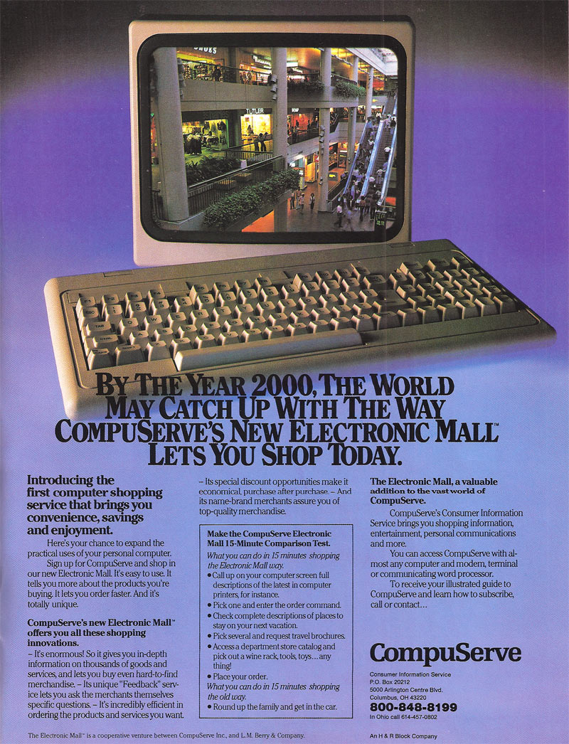 The History of Online Shopping From the 1960's to the 1990's