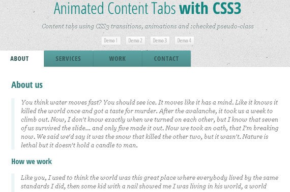 150 Amazing Examples of CSS Animation & Effects