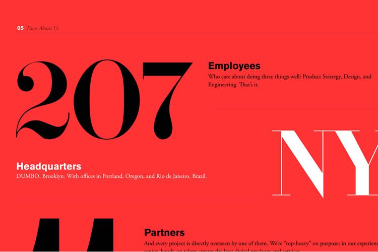 10 Inspirational Examples of Heavy Typography in Web