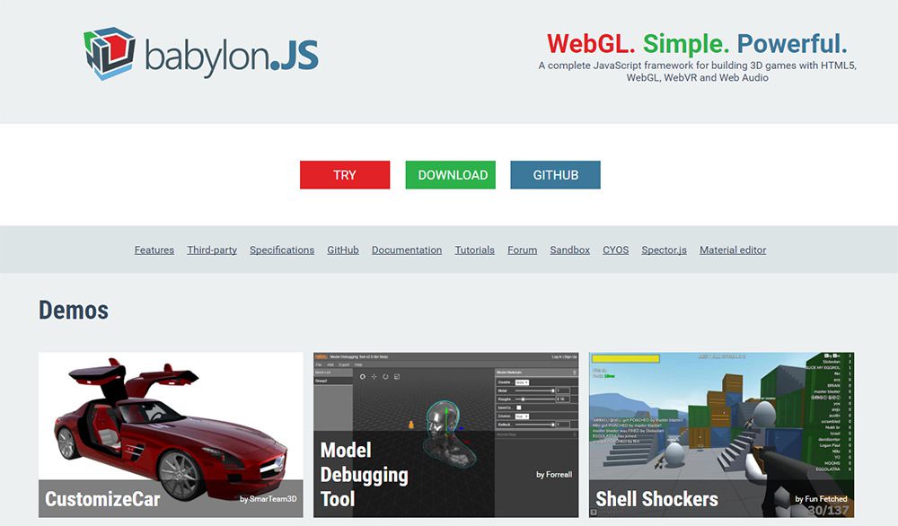 The Top 3D JavaScript Libraries For Web Designers