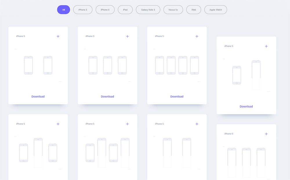 Collection of Free Printable UI/UX Templates 1stWebDesigner