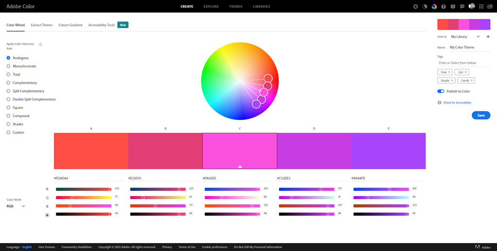 11 Color Palette Generators & Tools For Your  Design Projects 1WD