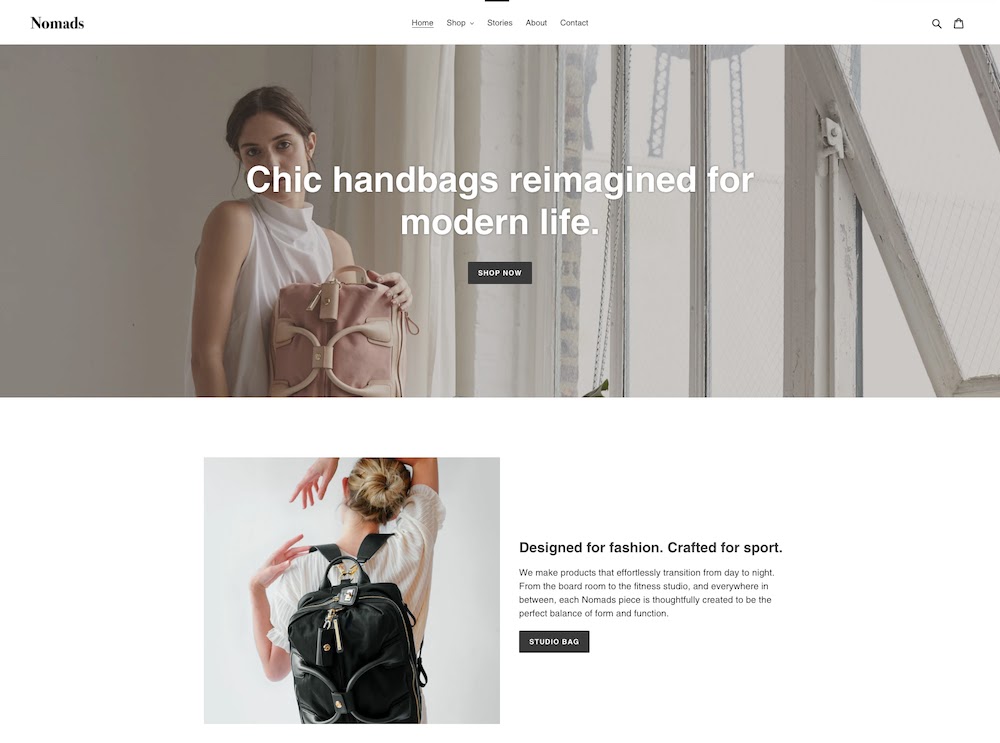 The Best Free and Premium Shopify Themes of 2021 site Design in