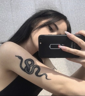 Snake Tattoo Images On Favim.com 320_x_283_jpg