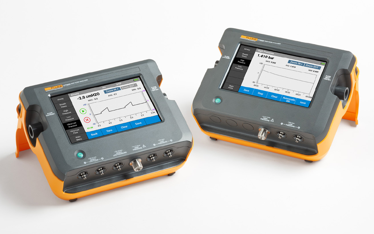 Tools of the Trade Fluke Biomedical VT650 and VT900 Gas Flow Analyzers