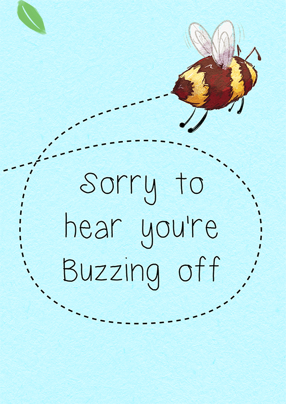 Leaving eCards 1 Tree Cards