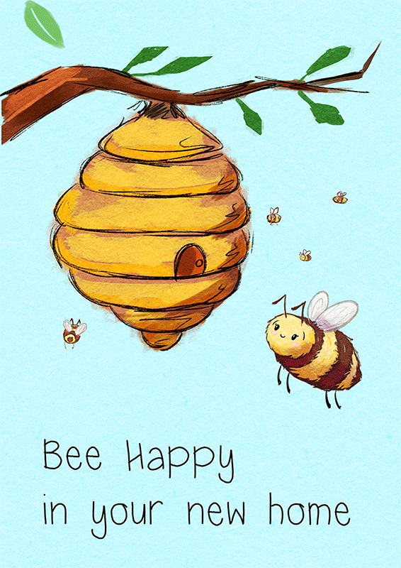 New Home eCards 1 Tree Cards