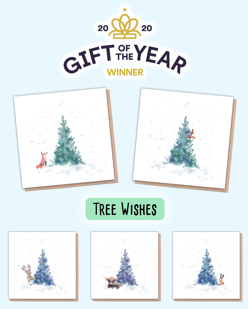 Buy Eco Friendly Christmas Cards 1 Tree Planted per Card