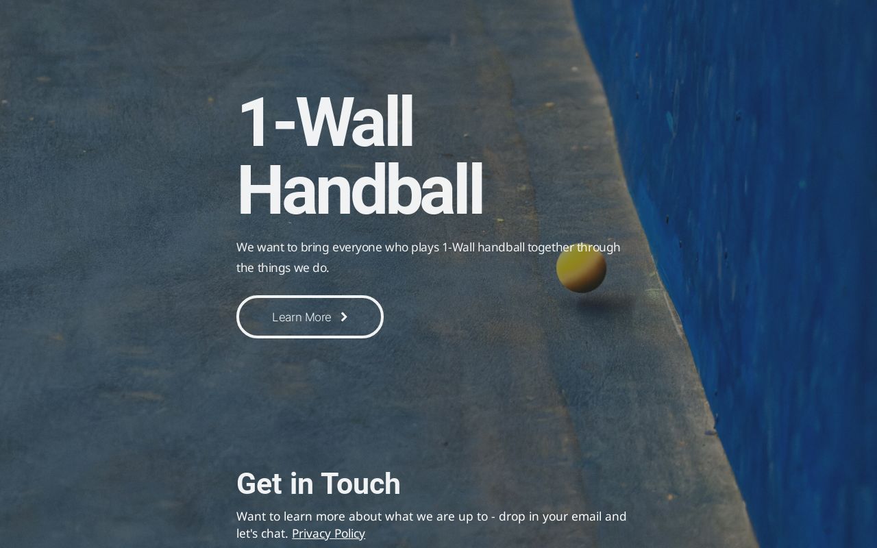 1Wall Handball