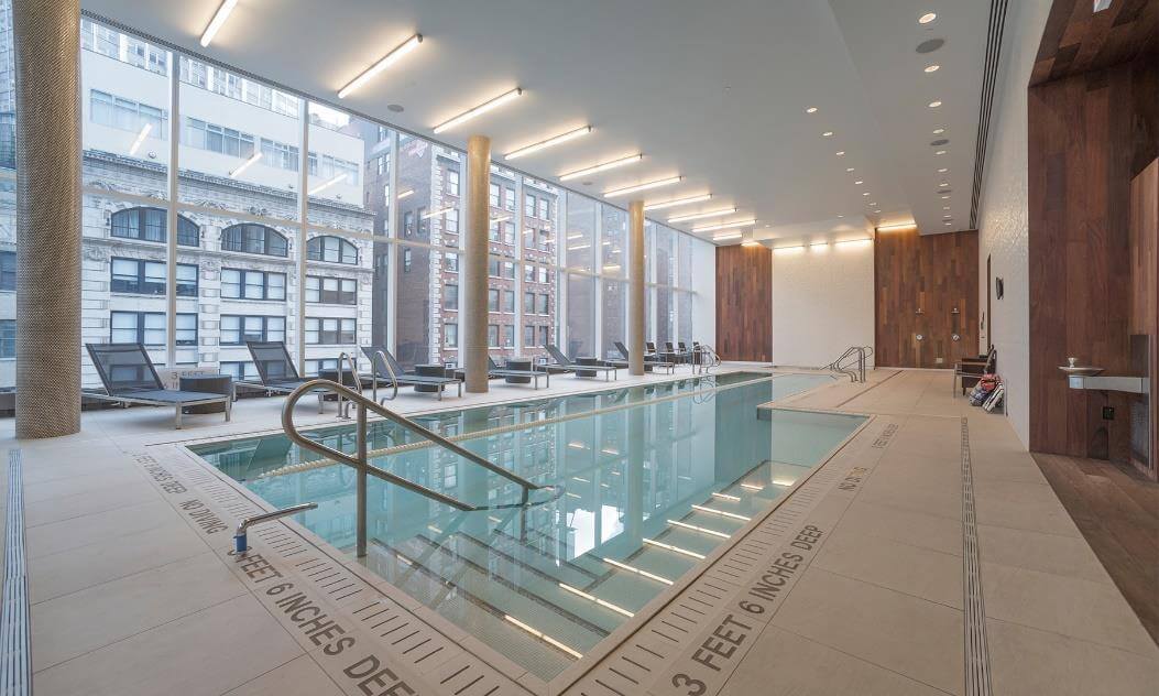 New York’s 11 Most Luxurious Indoor Pools One West End