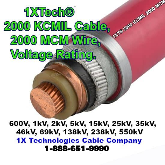 2000 MCM Cable Price 2000 KCMIL Cable Pricing [Data Specification]