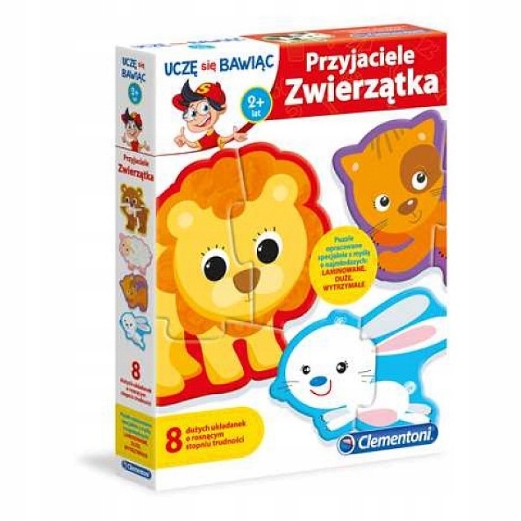 Puzzle Gra Przyjaciele Zwierzątka 50019 Clementoni