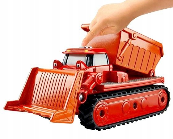 Mówiący SPYCHACZ Auto BOB BUDOWNICZY Fisher Price 7555586506 oficjalne archiwum Allegro
