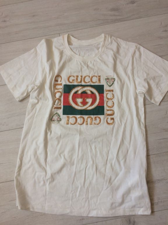 Tshirt damski Gucci L 7391707882 oficjalne archiwum Allegro