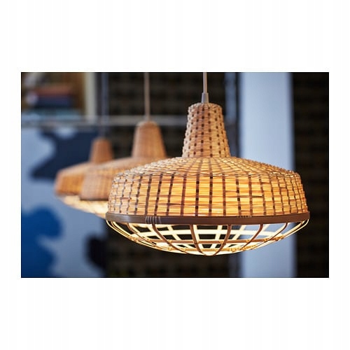 Ikea Industriell Lampa IKEA INDUSTRIELL Lampa wisząca bambus 40cm 7616293278 oficjalne