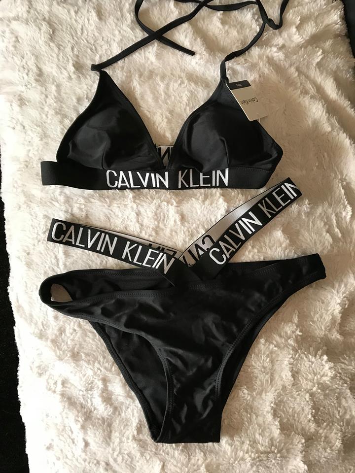 STRÓJ KĄPIELOWY CZARNY CALVIN KLEIN BIKINI S 7303390121 oficjalne