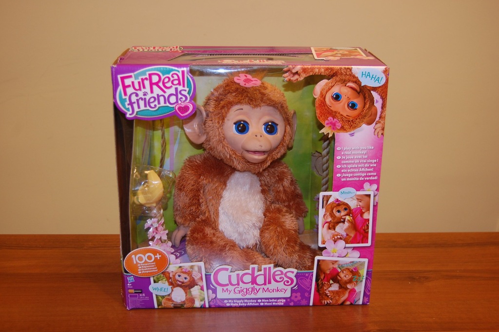 FurReal Friends Cuddles My Giggly Monkey Pet - 7186163521 - oficjalne